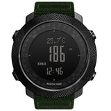 Relógio Digital Esportivo Masculino NORTH EDGE para Corrida e Natação, Relógios Militares do Exército com Altímetro, Barômetro, Bússola, à Prova d'Água 50m