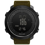 Relógio Digital Esportivo Masculino NORTH EDGE para Corrida e Natação, Relógios Militares do Exército com Altímetro, Barômetro, Bússola, à Prova d'Água 50m