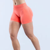 Calças de Yoga DLOGO Seamless Fitness que elevam o Quadril, Justos, de Uso Externo em Três Pontos