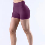 Calças de Yoga DLOGO Seamless Fitness que elevam o Quadril, Justos, de Uso Externo em Três Pontos