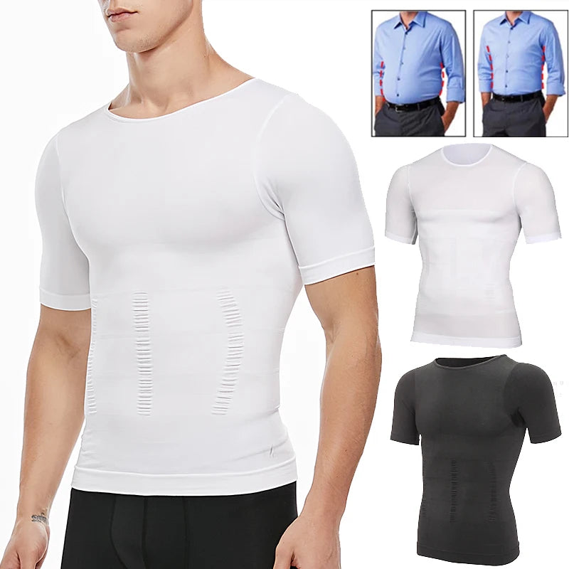 Camisa corporal modeladora masculina