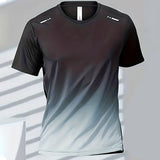 Camisa masculina esportiva gradiente