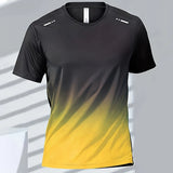 Camisa masculina esportiva gradiente