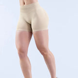 Calças de Yoga DLOGO Seamless Fitness que elevam o Quadril, Justos, de Uso Externo em Três Pontos