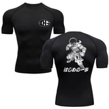Camisa de compressão masculina anime Hagime No Ippo