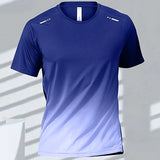 Camisa masculina esportiva gradiente