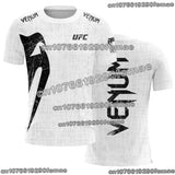 Camisa masculina UFC com impressão 3D