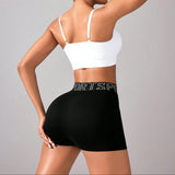 Shorts de Treino Femininos com Franzido, Sem Costura, Cintura Alta, Contorno, para Ginástica, Yoga e Bike