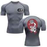 Camisa de compressão masculina anime Hagime No Ippo