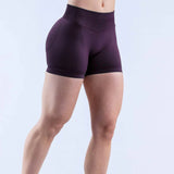 Calças de Yoga DLOGO Seamless Fitness que elevam o Quadril, Justos, de Uso Externo em Três Pontos