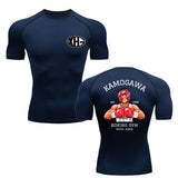 Camisa de compressão masculina anime Hagime No Ippo