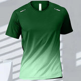 Camisa masculina esportiva gradiente