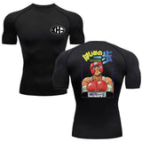 Camisa de compressão masculina anime Hagime No Ippo
